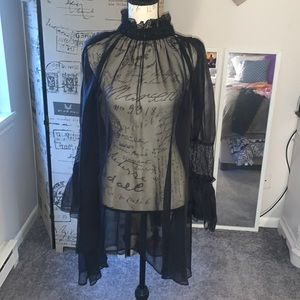 Sheer shirt/dress